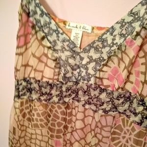 Kimchi Blue 100% Silk Dress Size Small